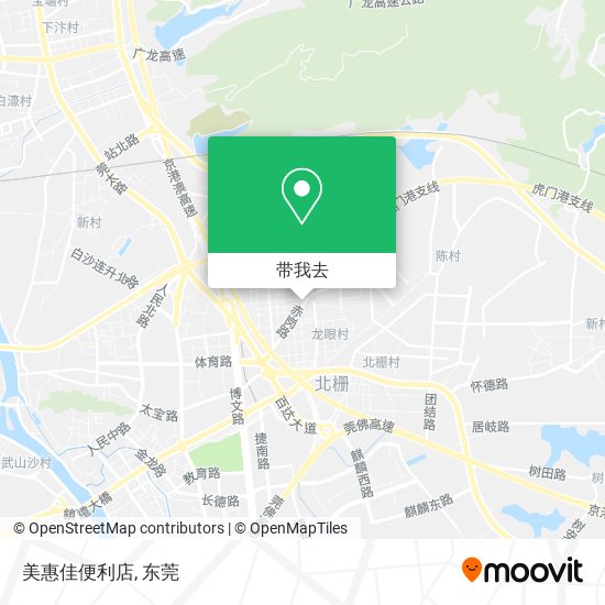 美惠佳便利店地图