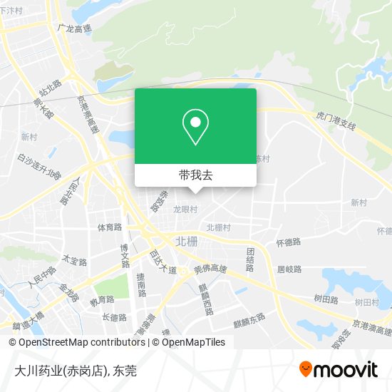 大川药业(赤岗店)地图