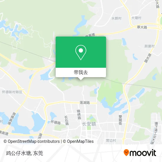 鸡公仔水塘地图