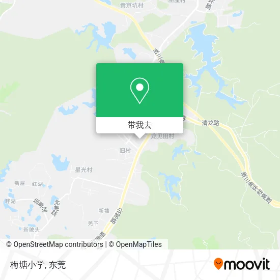 梅塘小学地图