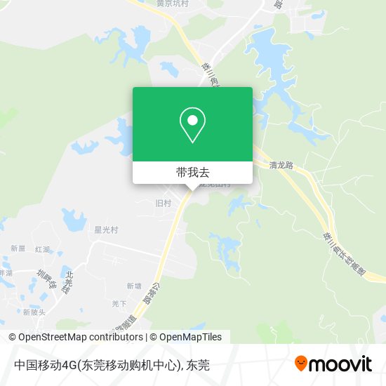 中国移动4G(东莞移动购机中心)地图