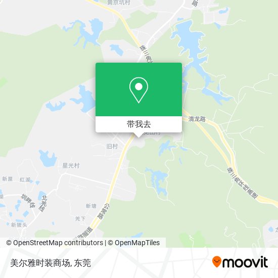 美尔雅时装商场地图