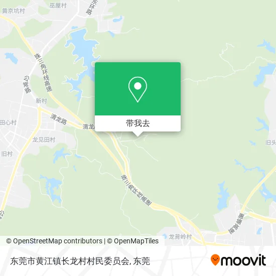 东莞市黄江镇长龙村村民委员会地图