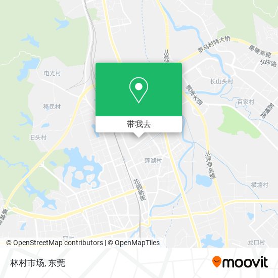 林村市场地图