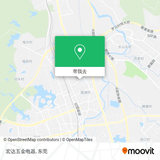 宏达五金电器地图