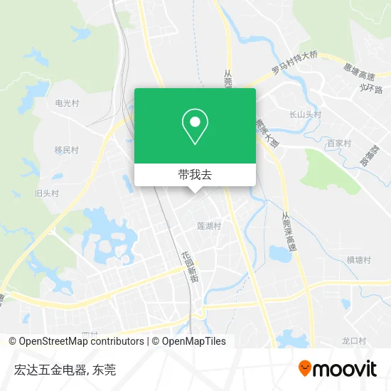 宏达五金电器地图