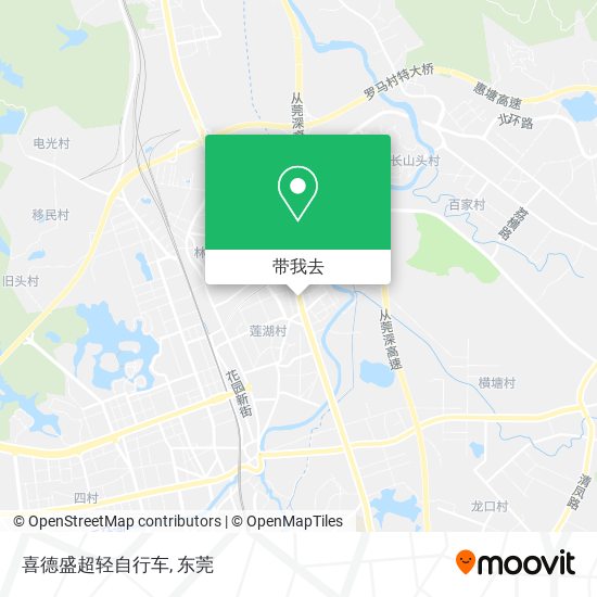 喜德盛超轻自行车地图