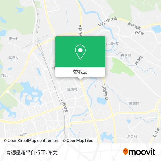 喜德盛超轻自行车地图