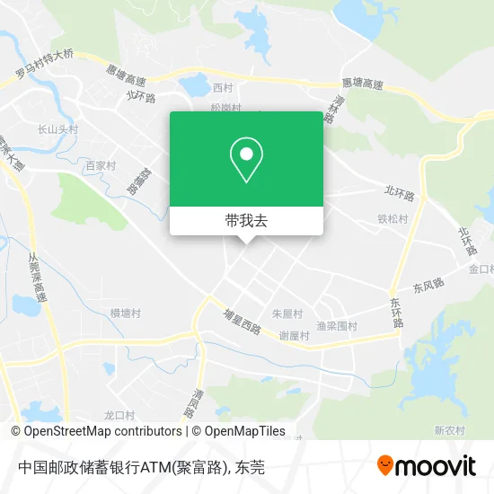 中国邮政储蓄银行ATM(聚富路)地图