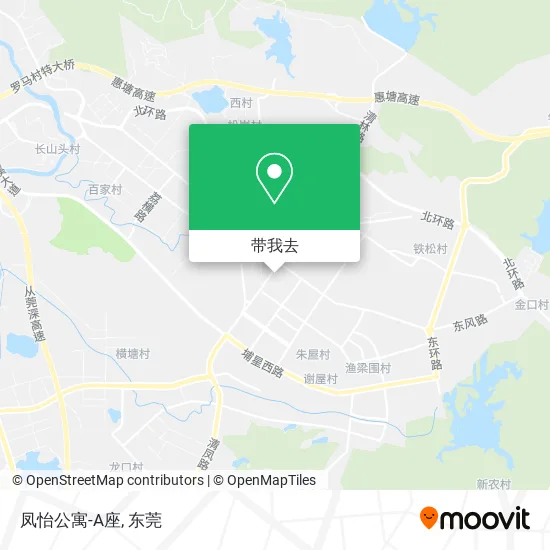 凤怡公寓-A座地图