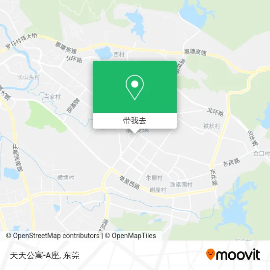 天天公寓-A座地图
