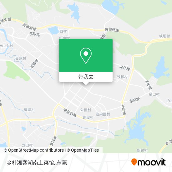 乡朴湘寨湖南土菜馆地图