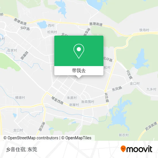 乡音住宿地图