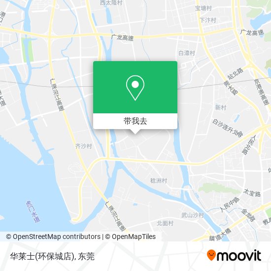 华莱士(环保城店)地图