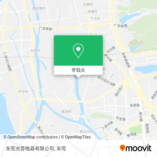 东莞光晋电器有限公司地图