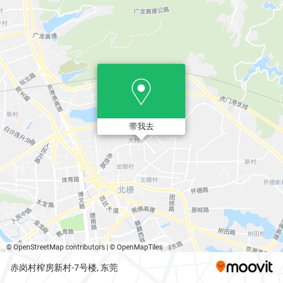 赤岗村榨房新村-7号楼地图