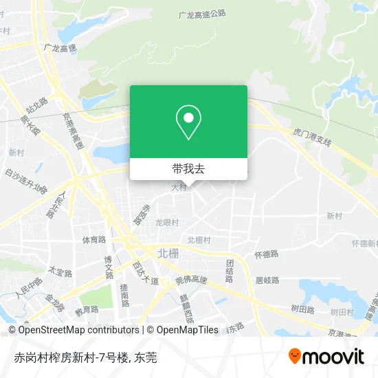 赤岗村榨房新村-7号楼地图