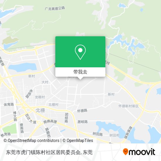 东莞市虎门镇陈村社区居民委员会地图