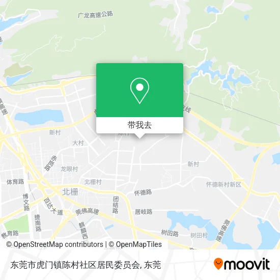 东莞市虎门镇陈村社区居民委员会地图