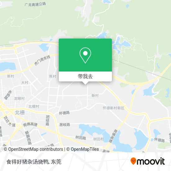 食得好猪杂汤烧鸭地图