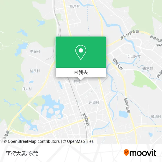 李衍大厦地图