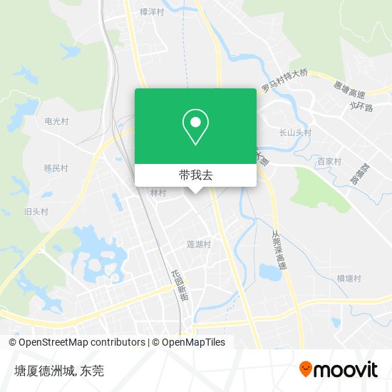 塘厦德洲城地图