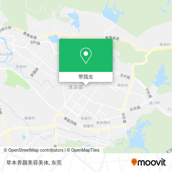 草本养颜美容美体地图