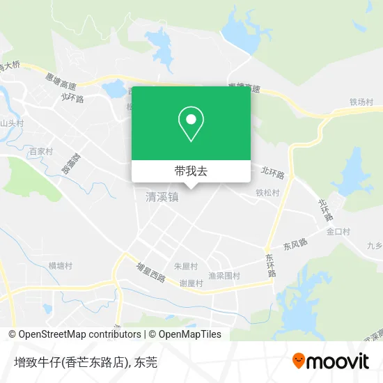增致牛仔(香芒东路店)地图