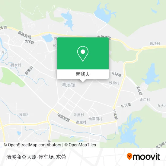 清溪商会大厦-停车场地图