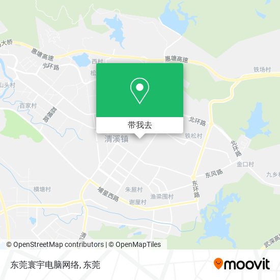 东莞寰宇电脑网络地图