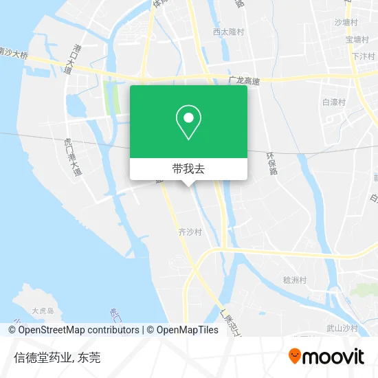 信德堂药业地图