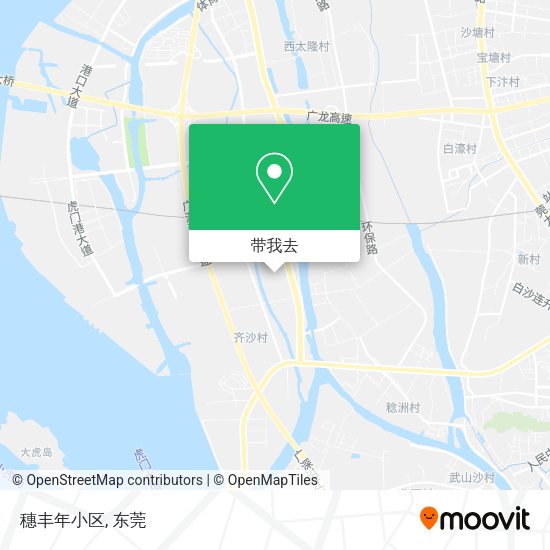 穗丰年小区地图