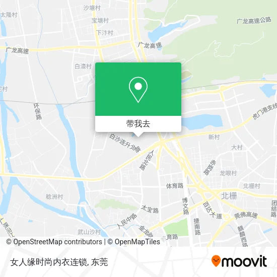 女人缘时尚内衣连锁地图