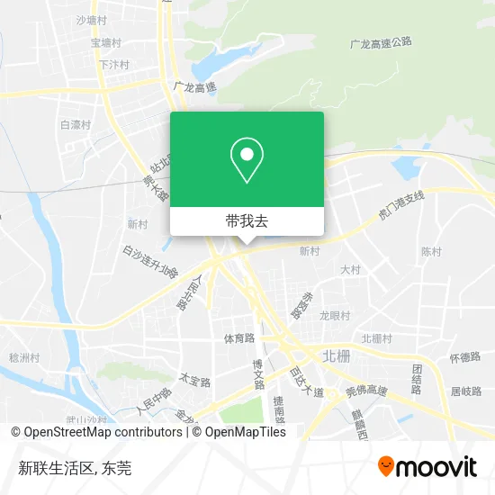 新联生活区地图