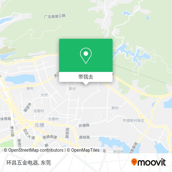 环昌五金电器地图