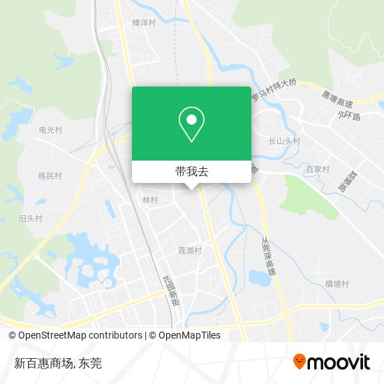 新百惠商场地图