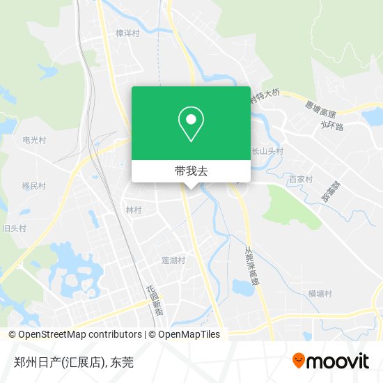 郑州日产(汇展店)地图