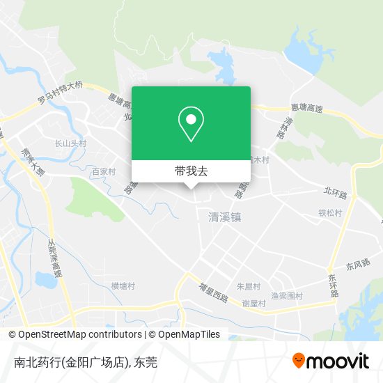 南北药行(金阳广场店)地图