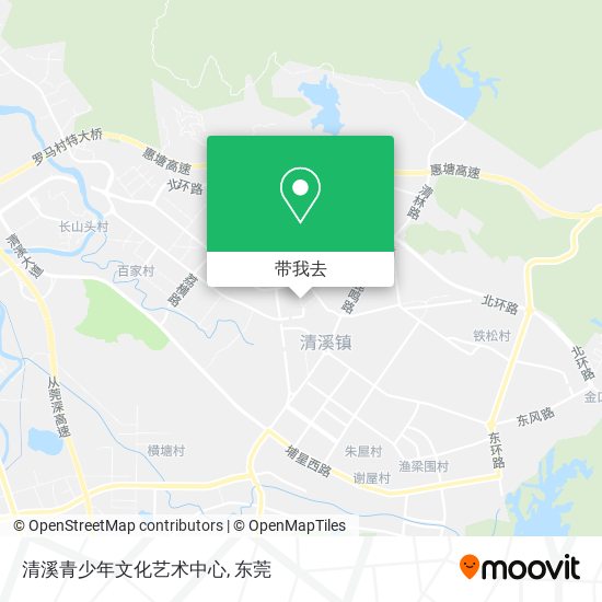 清溪青少年文化艺术中心地图