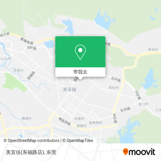 美宜佳(东福路店)地图