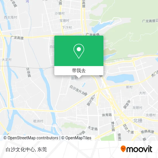 白沙文化中心地图