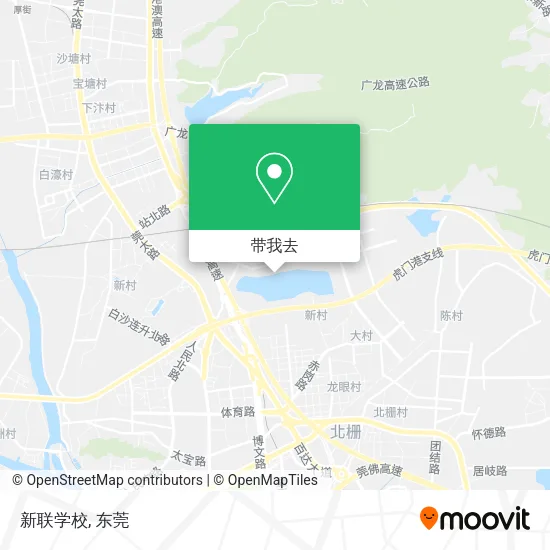 新联学校地图