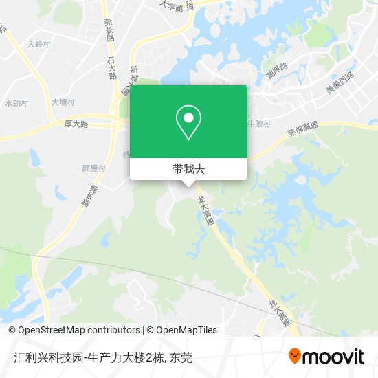 汇利兴科技园-生产力大楼2栋地图