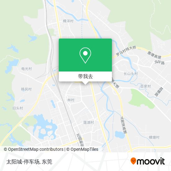 太阳城-停车场地图