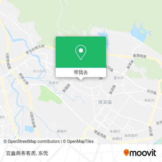 宜鑫商务客房地图