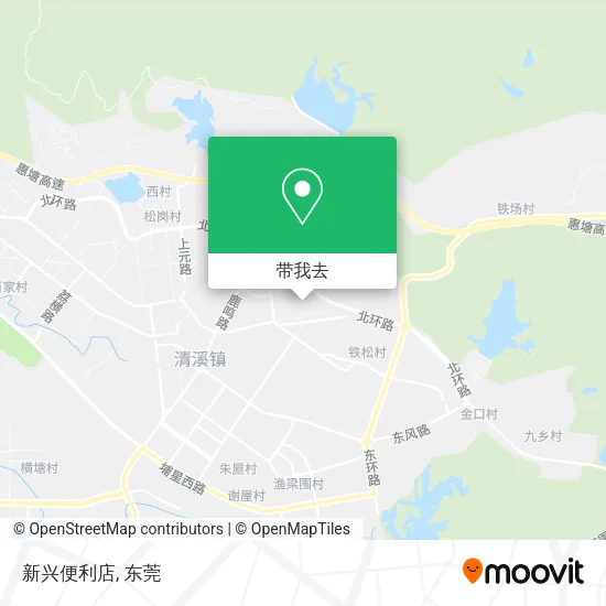 新兴便利店地图