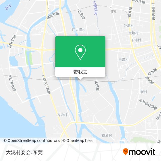大泥村委会地图