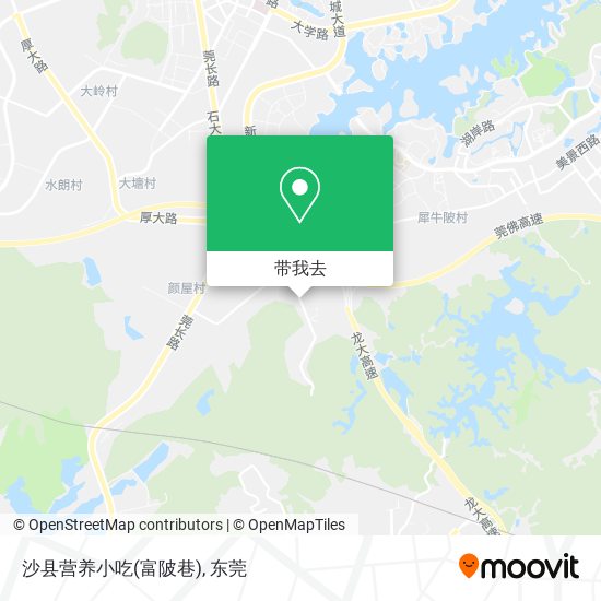 沙县营养小吃(富陂巷)地图