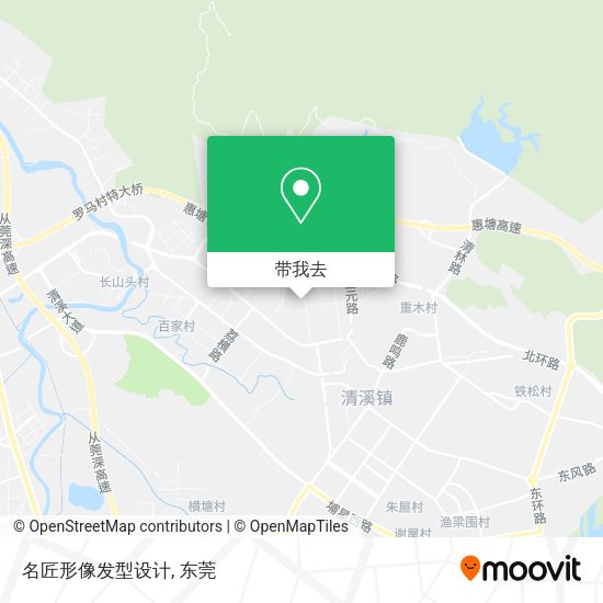 名匠形像发型设计地图