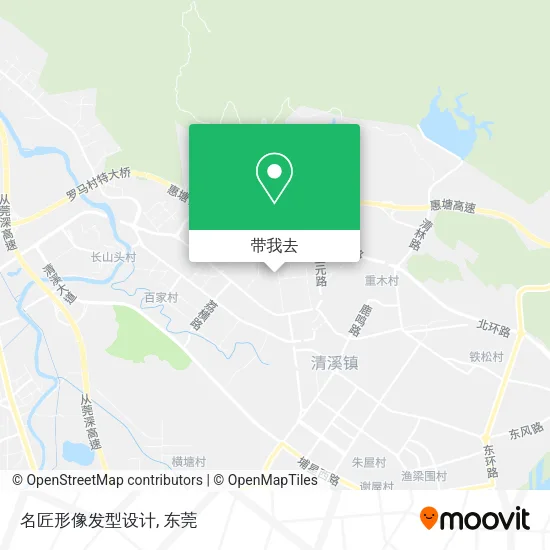 名匠形像发型设计地图